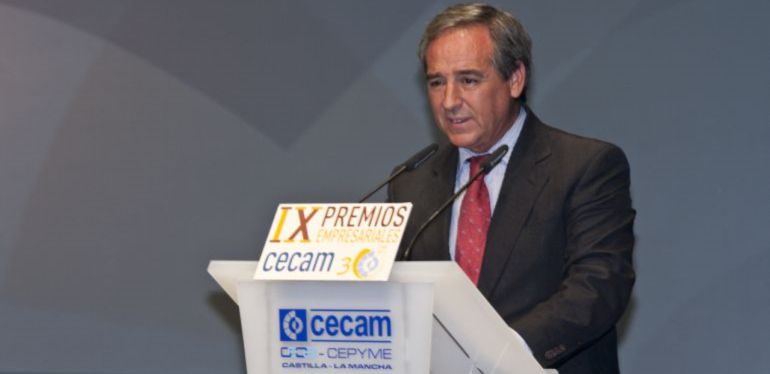 Ángel Nicolás en la entrega de premios CECAM 2012 Ángel Nicolás en la entrega de premios CECAM 2012