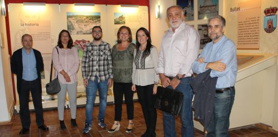 Visita al Museo del Vino de Bullas por parte de la directora general de Bienes Culturales, María Comas. Visita al Museo del Vino de Bullas por parte de la directora general de Bienes Culturales, María Comas.
