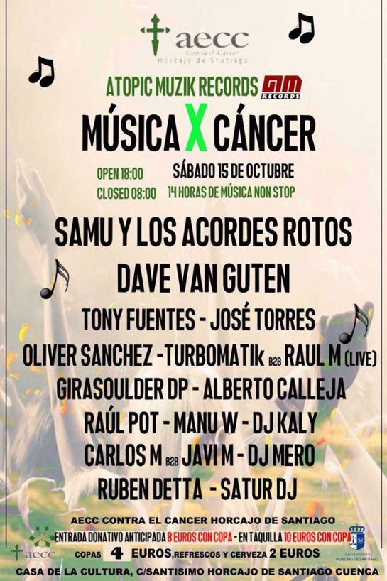 Cartel de actividades pasadas en Horcajo de Santigo Cartel de actividades pasadas en Horcajo de Santigo