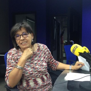 Elena Aguado en Radio León Elena Aguado en Radio León