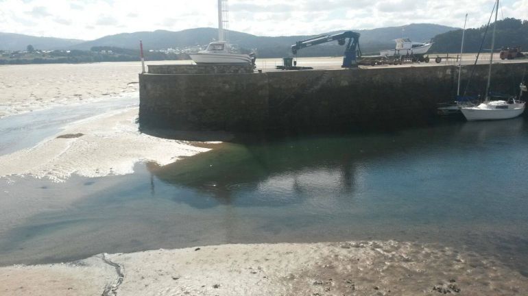 Puerto de Foz sin agua Puerto de Foz sin agua