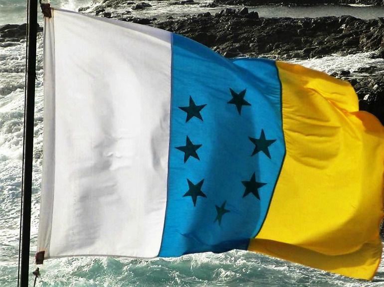 Bandera siete estrellas verdes Bandera siete estrellas verdes