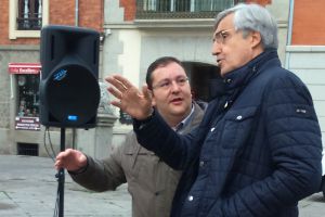 José Luis Rivas y Marco Antonio Serrano, conversan veinticuatro horas después de la celebración del Debate sobre el Estado del Municipio José Luis Rivas y Marco Antonio Serrano, conversan veinticuatro horas después de la celebración del Debate sobre el Estado del Municipio