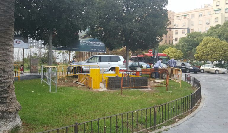 Intersección de Rois de Corella y Maestro Sosa, donde se instalará el memorial del accidente del metro Intersección de Rois de Corella y Maestro Sosa, donde se instalará el memorial del accidente del metro