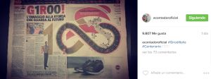 Alberto Contador subió una fotografía revisando la información de la Gazzetta dello Sport sobre el Giro Alberto Contador subió una fotografía revisando la información de la Gazzetta dello Sport sobre el Giro