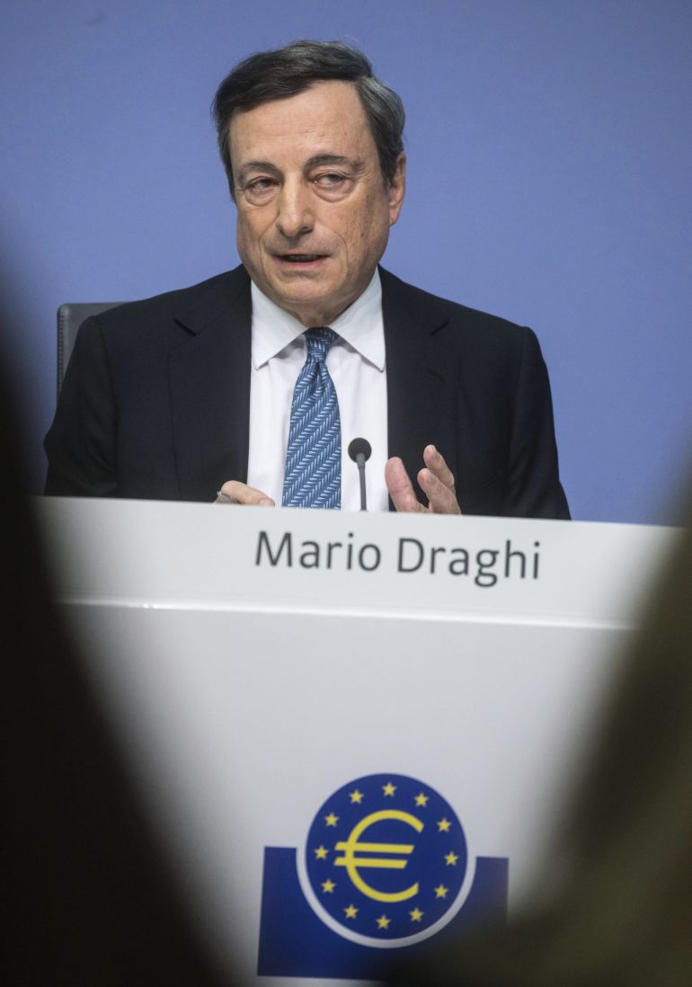 Mario Draghi sigue apostando por los tipos de interés bajos Mario Draghi sigue apostando por los tipos de interés bajos