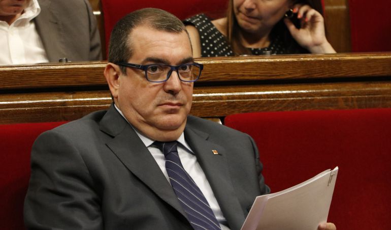 El conseller d'Interior, Jordi Jané, en un ple del Parlament de Catalunya El conseller d'Interior, Jordi Jané, en un ple del Parlament de Catalunya