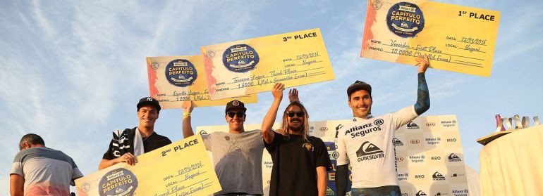 Aritz Aranburu posa con el cheque de campeón en Portugal Aritz Aranburu posa con el cheque de campeón en Portugal