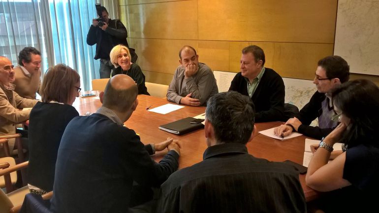 Reunión de la Comisión sobre la contaminación del aire, esta mañana, en Oviedo Reunión de la Comisión sobre la contaminación del aire, esta mañana, en Oviedo