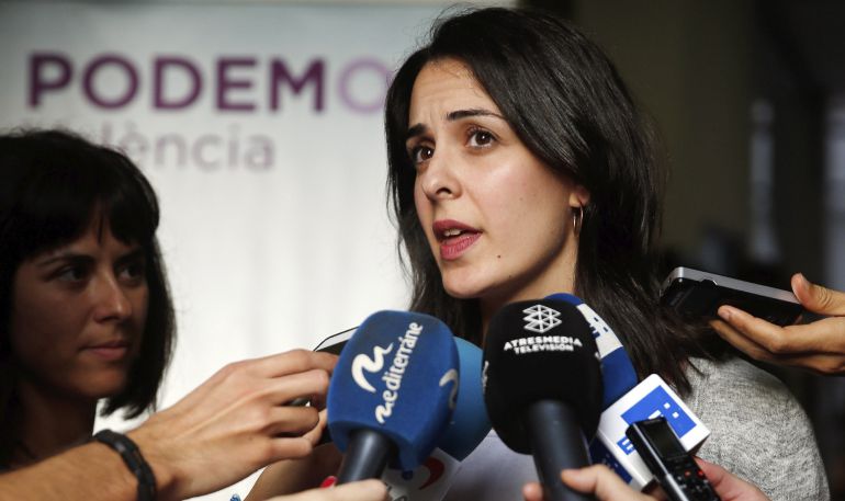 La portavoz de Podemos en el Ayuntamiento de Madrid, Rita Maestre La portavoz de Podemos en el Ayuntamiento de Madrid, Rita Maestre