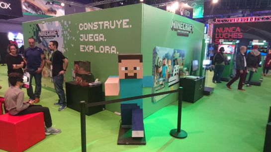 Minecraft en realidad virtual, también protagonista Minecraft en realidad virtual, también protagonista