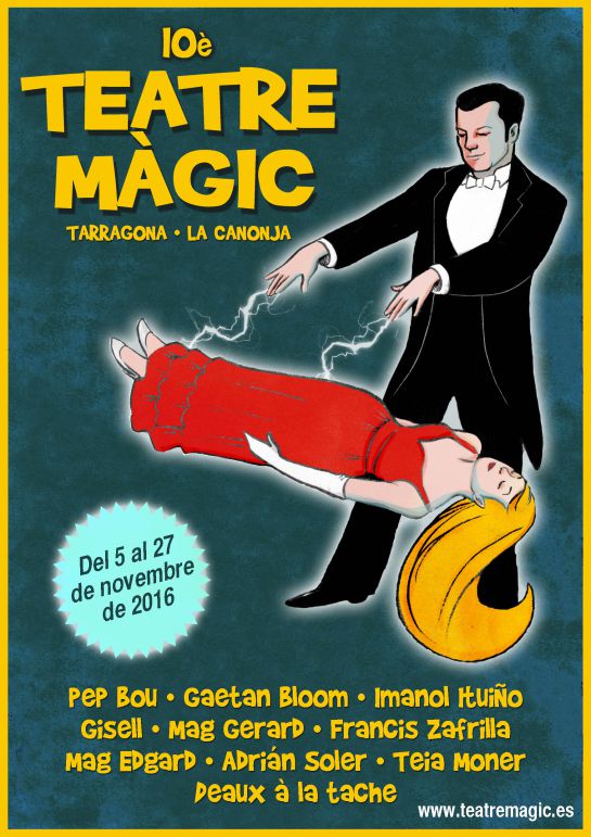 Cartell Teatre Mágic 2016 Cartell Teatre Mágic 2016