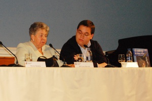 Con Marisa Jorissen, presidenta del Club Xeitu Con Marisa Jorissen, presidenta del Club Xeitu