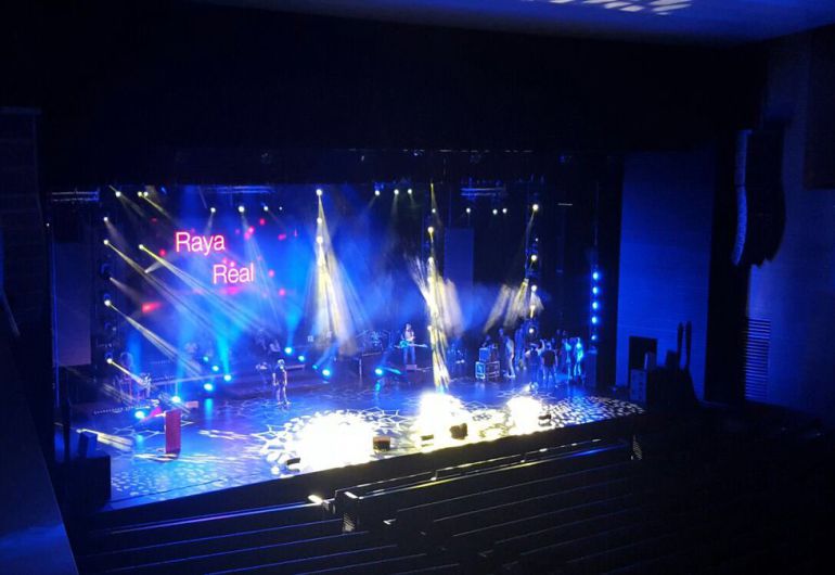 Ensayos de los #PremiosRadiolé en el escenario de Fibes Ensayos de los #PremiosRadiolé en el escenario de Fibes