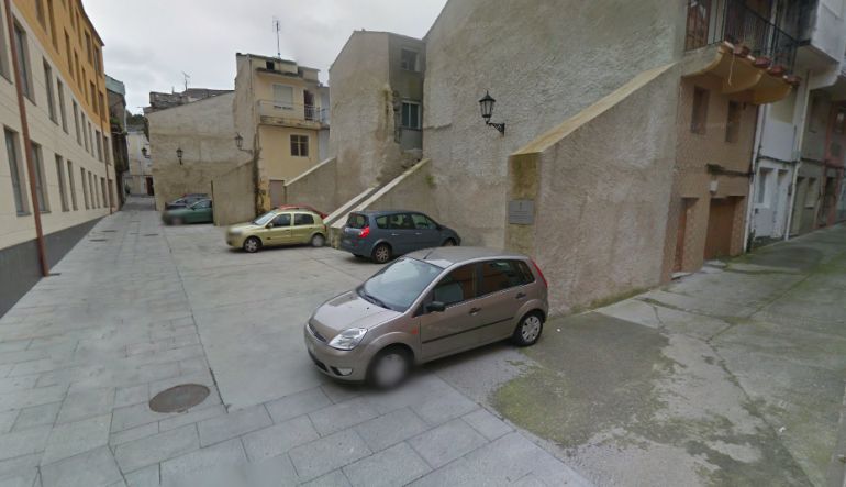 Zona afectada por el derrumbe en O Celeiriño (Viveiro) Zona afectada por el derrumbe en O Celeiriño (Viveiro)