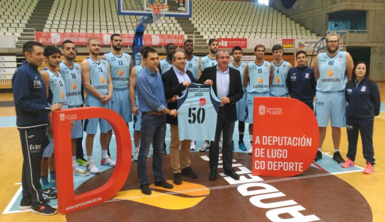 Presentación del Patrocinio de la Diputación de Lugo al Breogán Presentación del Patrocinio de la Diputación de Lugo al Breogán