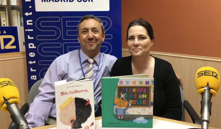 Chema Contreras, director de Rincón Literario, junto a Delia López, directora de Ediciones Idampa Chema Contreras, director de Rincón Literario, junto a Delia López, directora de Ediciones Idampa