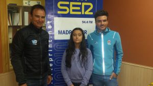 Félix García (i), Sara Antón y Diego Sevilla en los estudios de SER Madrid Sur Félix García (i), Sara Antón y Diego Sevilla en los estudios de SER Madrid Sur