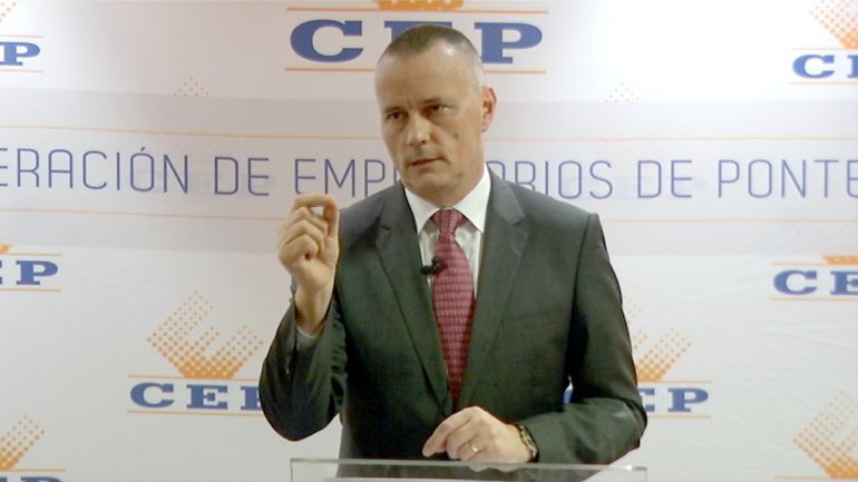 El presidente de la CEP apuesta por la salida sur ferroviaria de Vigo El presidente de la CEP apuesta por la salida sur ferroviaria de Vigo
