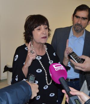 Rosa Montero, antes de su encuentro con lectores Rosa Montero, antes de su encuentro con lectores