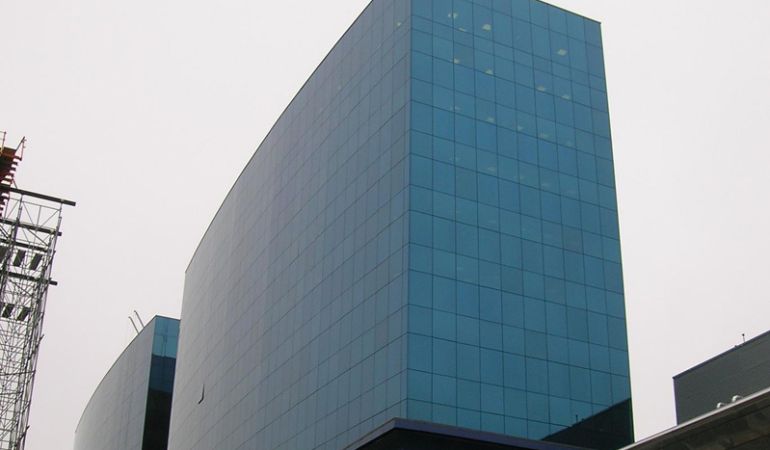 El edificio de Ericsson en Fuenlabrada El edificio de Ericsson en Fuenlabrada