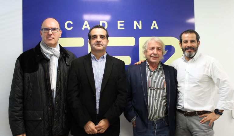 Manuel Villar, Miquel González, Pedro Nuño de la Rosa y Carlos Arcaya Manuel Villar, Miquel González, Pedro Nuño de la Rosa y Carlos Arcaya