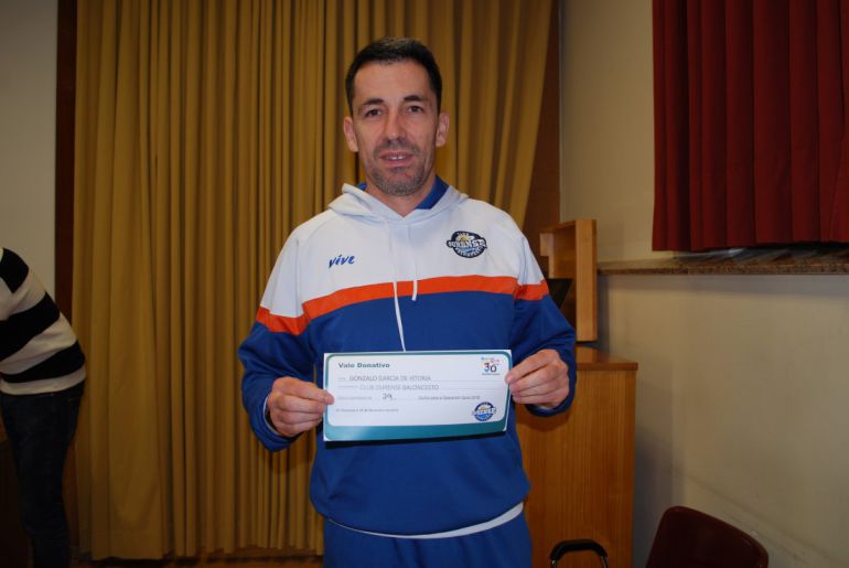 Gonzalo García, entrenador del COB, en la presentación de la Operación Kilo, de Amencer Gonzalo García, entrenador del COB, en la presentación de la Operación Kilo, de Amencer
