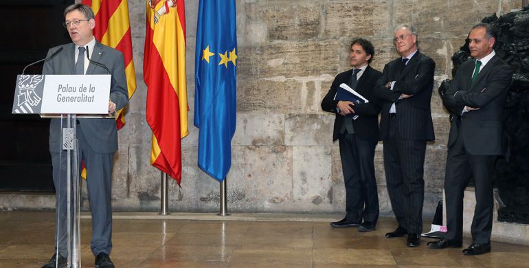 El president Puig se reune con el presidente de Exceltur El president Puig se reune con el presidente de Exceltur