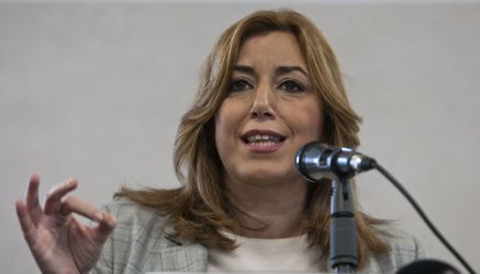 La presidenta de la Junta de Andalucía, Susana Díaz