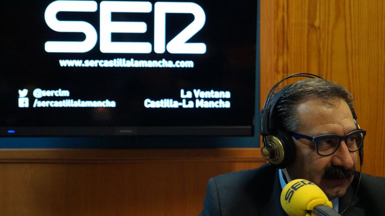 El consejero de Sanidad, Jesús Fernández, durante la Ventana de CLM El consejero de Sanidad, Jesús Fernández, durante la Ventana de CLM