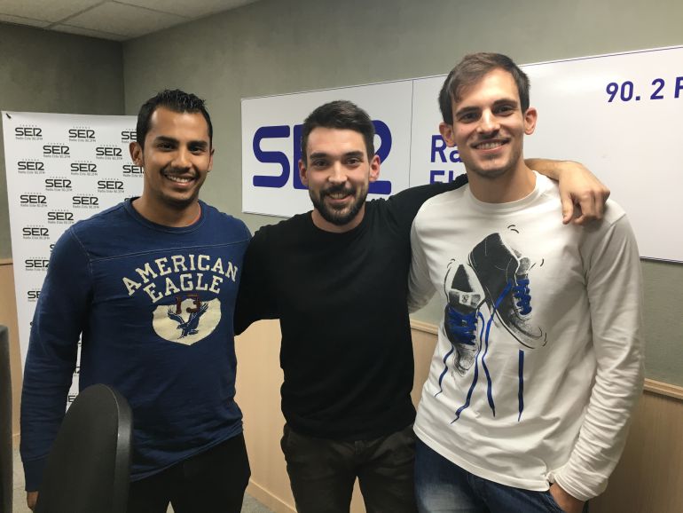 Camilo Asencio, Iván Soriano y Carlos Corbí en Radio Elda Cadena SER Camilo Asencio, Iván Soriano y Carlos Corbí en Radio Elda Cadena SER