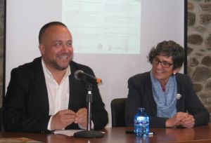 Presidente del Consejo Comarcal y presidenta de la ABA Presidente del Consejo Comarcal y presidenta de la ABA