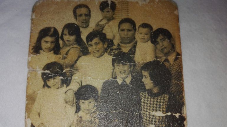 En casa de los Morgollón residían 12 hijos, los padres, la abuela y dos tíos En casa de los Morgollón residían 12 hijos, los padres, la abuela y dos tíos