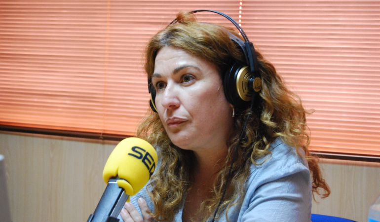 Natalia de Andrés, portavoz PSOE Alcorcón en los estudios de Ser Madrid Oeste (foto de archivo) Natalia de Andrés, portavoz PSOE Alcorcón en los estudios de Ser Madrid Oeste (foto de archivo)