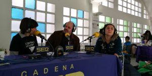 Marcus Fernández y Noelia Morgana junto a Teba Chacón Marcus Fernández y Noelia Morgana junto a Teba Chacón