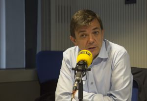 Carlos Andradas, en un momento de la entrevista en La Ventana de Madrid Carlos Andradas, en un momento de la entrevista en La Ventana de Madrid
