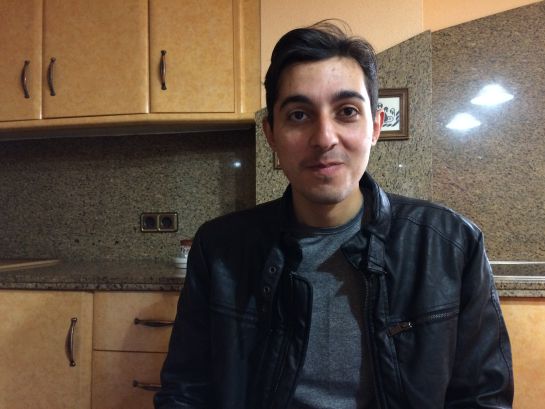 Abdulwahed Homsi ilusionado con comenzar a trabajar en su nueva empresa Abdulwahed Homsi ilusionado con comenzar a trabajar en su nueva empresa