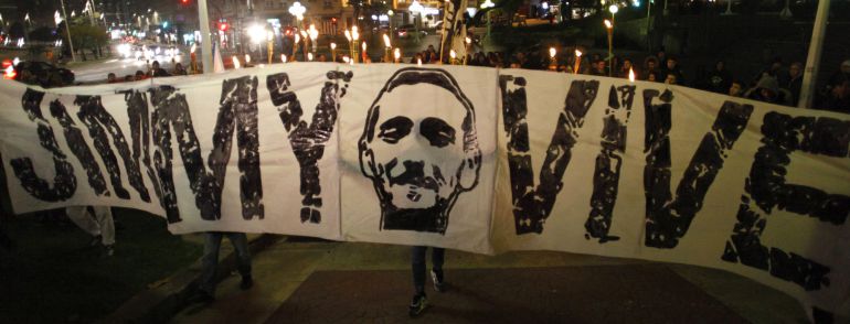 Concentración para exigir Justicia para Jimmy en el segundo aniversario de su muerte. Concentración para exigir Justicia para Jimmy en el segundo aniversario de su muerte.