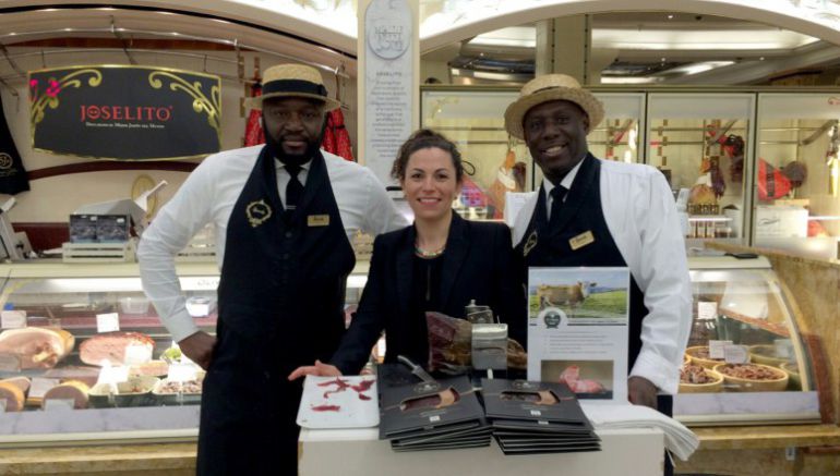 Durante esta temporada, la cecina 'El Abuelo Maragato' de Cecinas Nieto se ha podido comprar en los almacenes Harrods de Londres Durante esta temporada, la cecina 'El Abuelo Maragato' de Cecinas Nieto se ha podido comprar en los almacenes Harrods de Londres