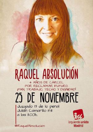 Carteles de apoyo a Raquel Tenías Carteles de apoyo a Raquel Tenías