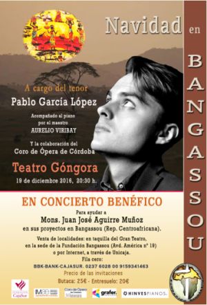 Pablo García López con Bangassou Pablo García López con Bangassou