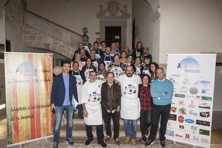 Una treintena de restauradores intercambian experiencias en Ágreda Una treintena de restauradores intercambian experiencias en Ágreda