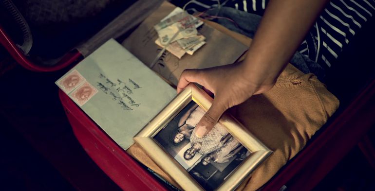 Uno de los fotogramas de la campaña "La maleta que más pesa" Uno de los fotogramas de la campaña "La maleta que más pesa"