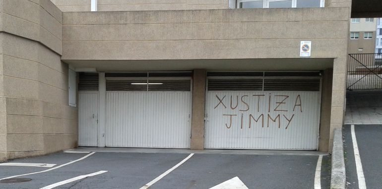 Pintada de Xustiza para Jimmy Pintada de Xustiza para Jimmy