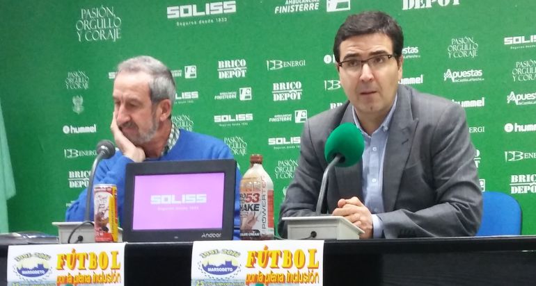 Carlos Martín, vicepresidente de MARSODETO, junto a Fernando Collado Carlos Martín, vicepresidente de MARSODETO, junto a Fernando Collado