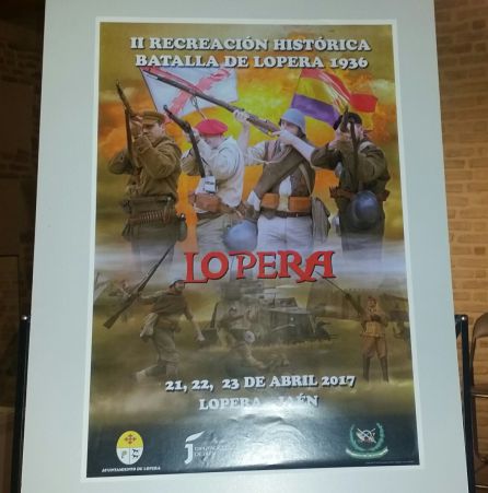 Cartel II Recreación Batalla de Lopera Cartel II Recreación Batalla de Lopera