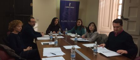 Reunión del comité que prepara el Congreso sobre Arte Efímero de Elche de la Sierra Reunión del comité que prepara el Congreso sobre Arte Efímero de Elche de la Sierra