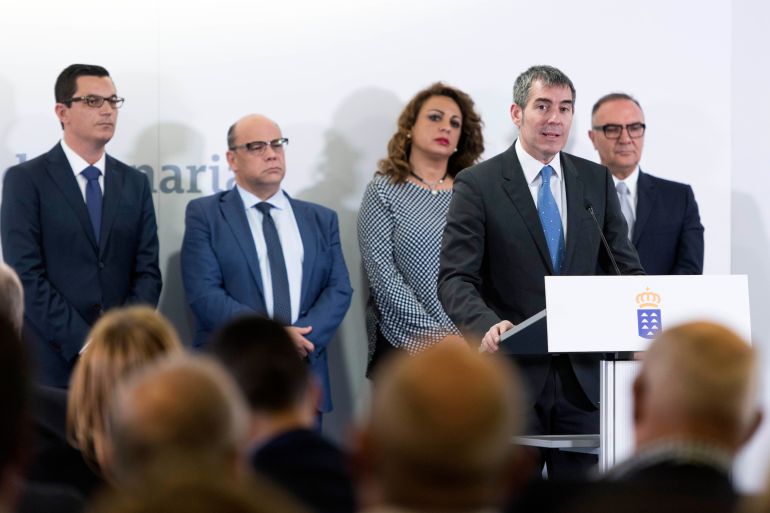 Clavijo afirma que el nuevo Gobierno demostrará "madurez y capacidad de pacto" Clavijo afirma que el nuevo Gobierno demostrará "madurez y capacidad de pacto"