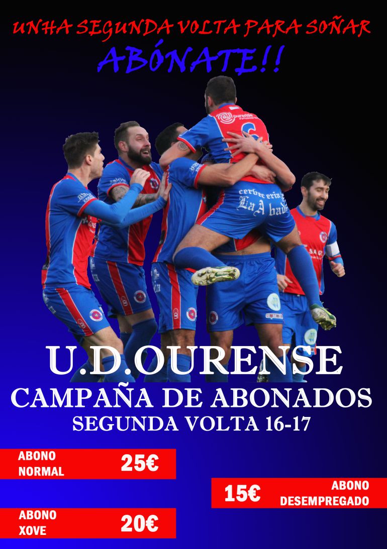 Aberta a segunda campaña de socios, e Asemblea Xeral Ordinaria de Socios da Unión Deportiva Ourense, xoves 19 de xaneiro, desde as 20:00horas Aberta a segunda campaña de socios, e Asemblea Xeral Ordinaria de Socios da Unión Deportiva Ourense, xoves 19 de xaneiro, desde as 20:00horas