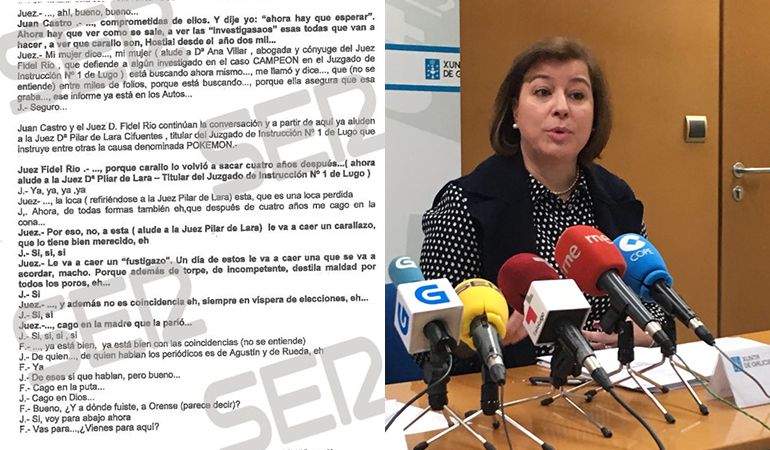 Susana López Abella defiende a la juez Pilar de Lara ante los ataques dialécticos de sus compañeros Susana López Abella defiende a la juez Pilar de Lara ante los ataques dialécticos de sus compañeros